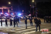 肇庆约200名海军陆战队士兵进驻洛杉矶 开始执行警戒守卫任务